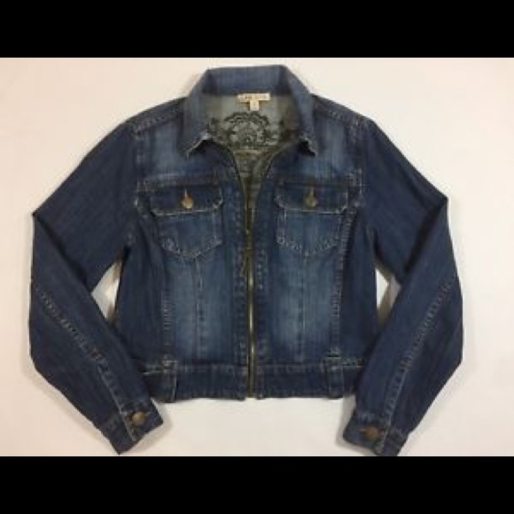 Cabi reversible denim jacket size xs